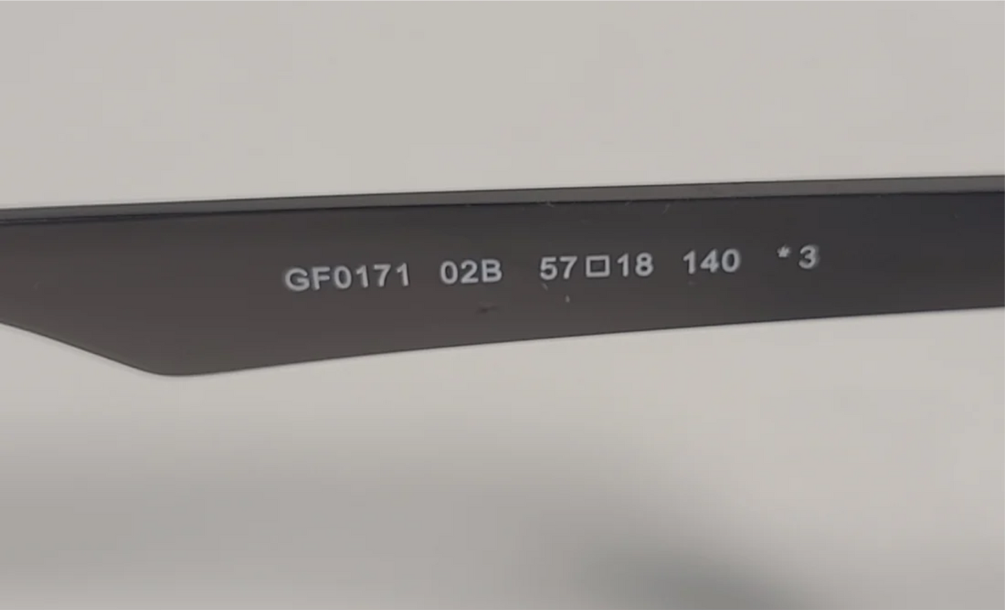 Guess GF0171 02B Rectangular Sunglasses Gunmetal Matte Black Smoke Gradient Lens