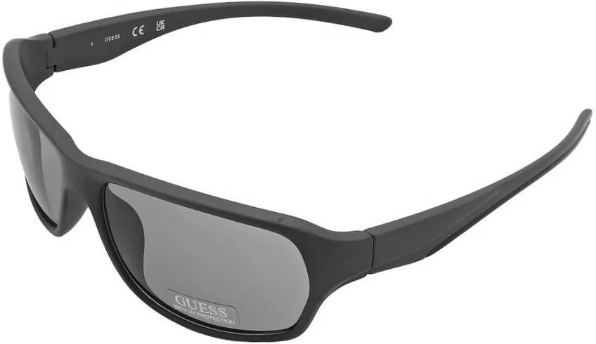 GUESS GF0209 02B Men Sunglasses Black matte/Gray