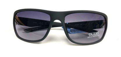 GUESS GF0209 02B Men Sunglasses Black matte/Gray