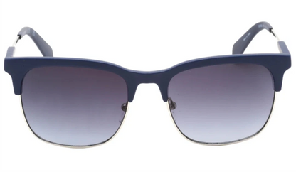 GUESS GF0225 Matte Blue/Gradient Blue One Size Club master Sunglasses